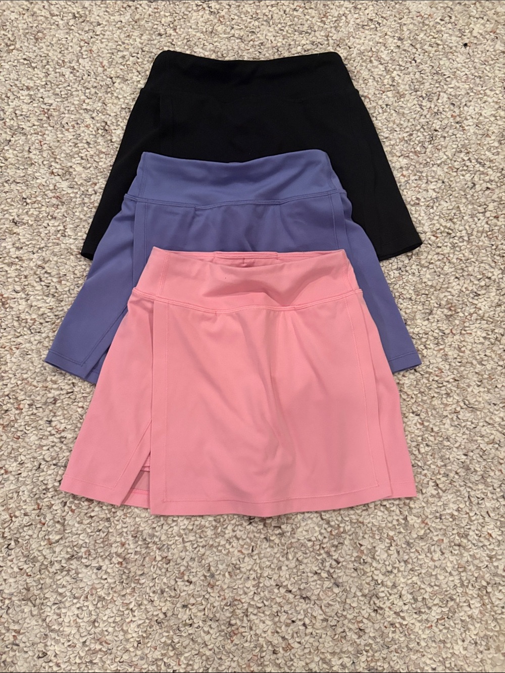Athleta skorts 3 pars size xsmall 6